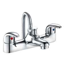 Cary Chrome Bath Shower Mixer Low Pressure